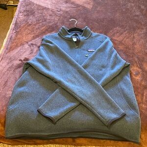 Navy Blue Patagonia Quarter Zip